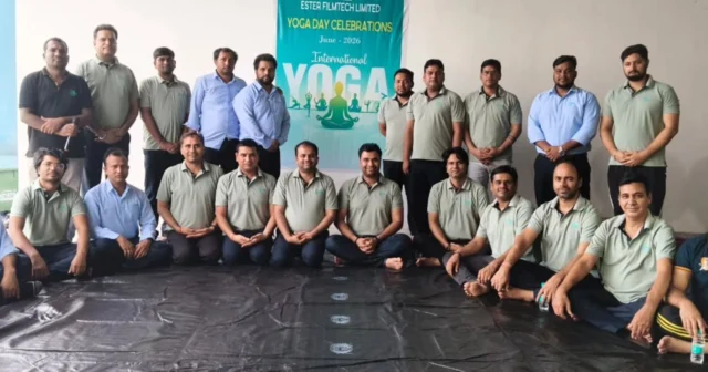 At Ester, we believe strong teams are built from the inside out.

This International Yoga Day, our employees took a moment to pause, breathe, and reconnect through a rejuvenating yoga session.

Proud of our Ester family for embracing wellness, balance, and mindfulness—both at work and beyond.

#InternationalYogaDay #YogaDay #PeopleFirst #TeamEster #WellnessAtWork